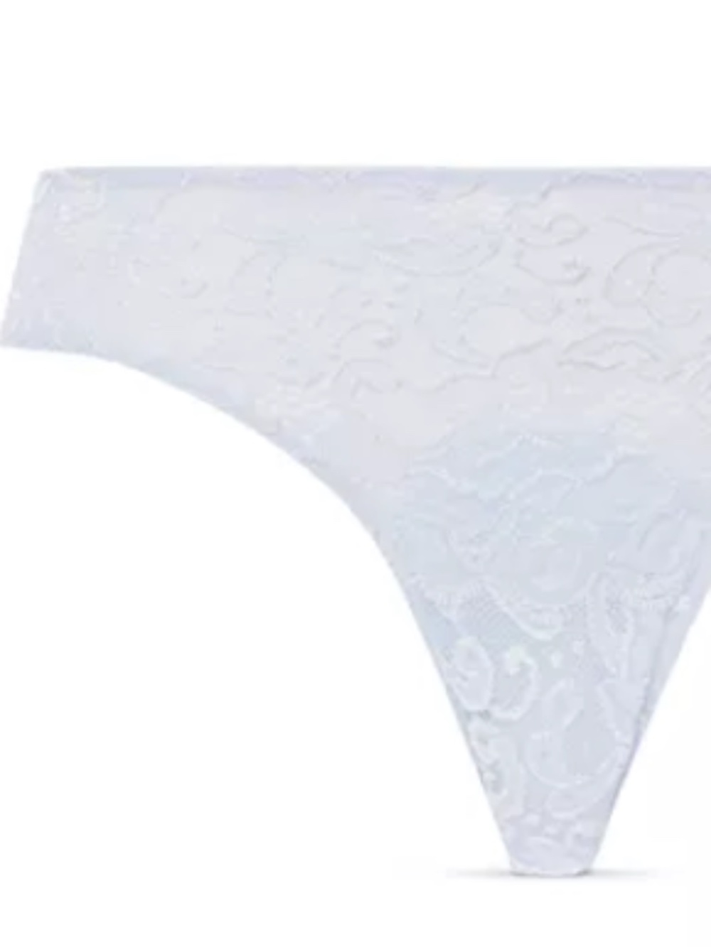 Hanro Women's Moments Lace Bikini Bottoms Underwear White Size S 11905 - Picture 4 of 4
